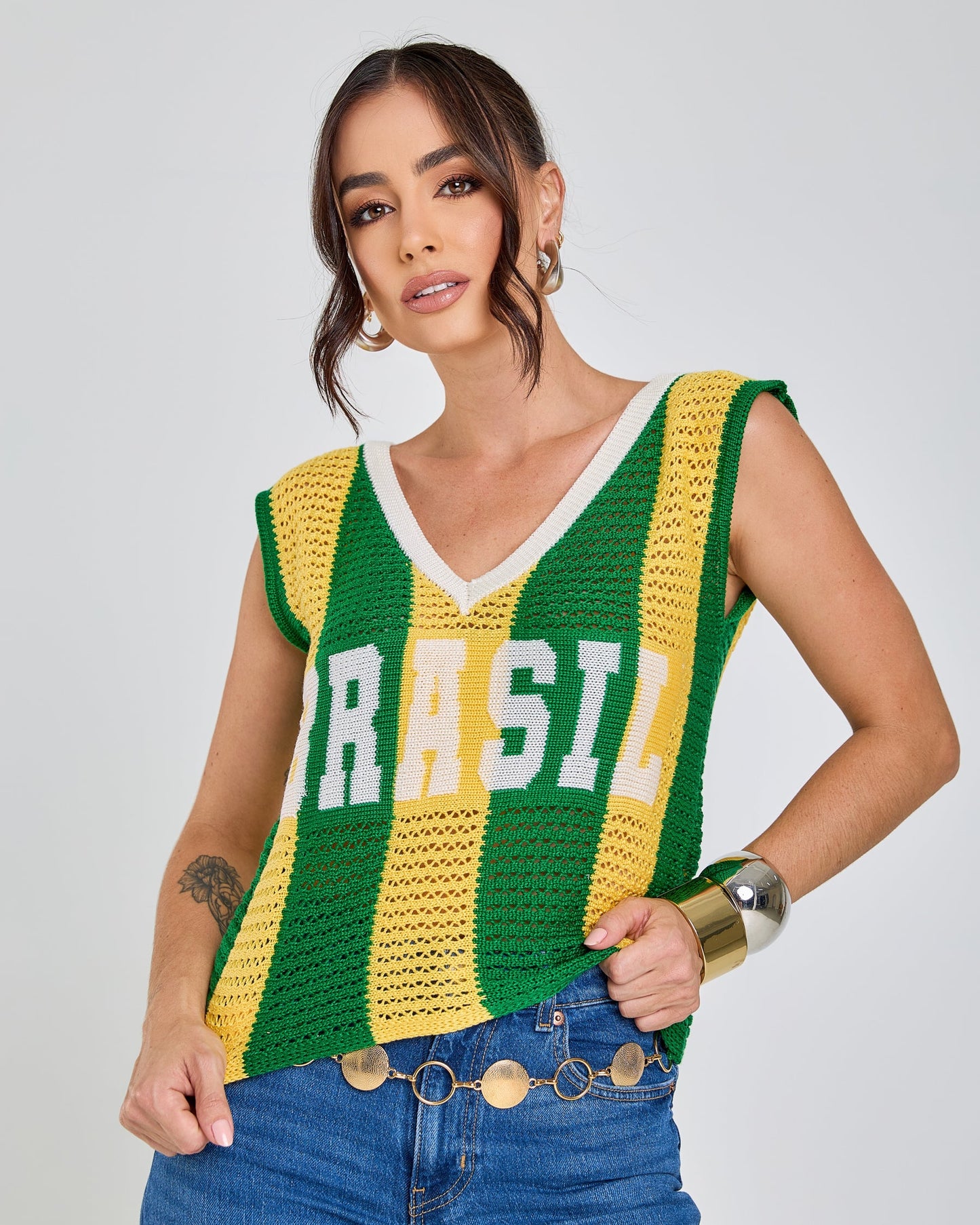 Regata Tricot Brasil — Brazilcore 2026 🇧🇷